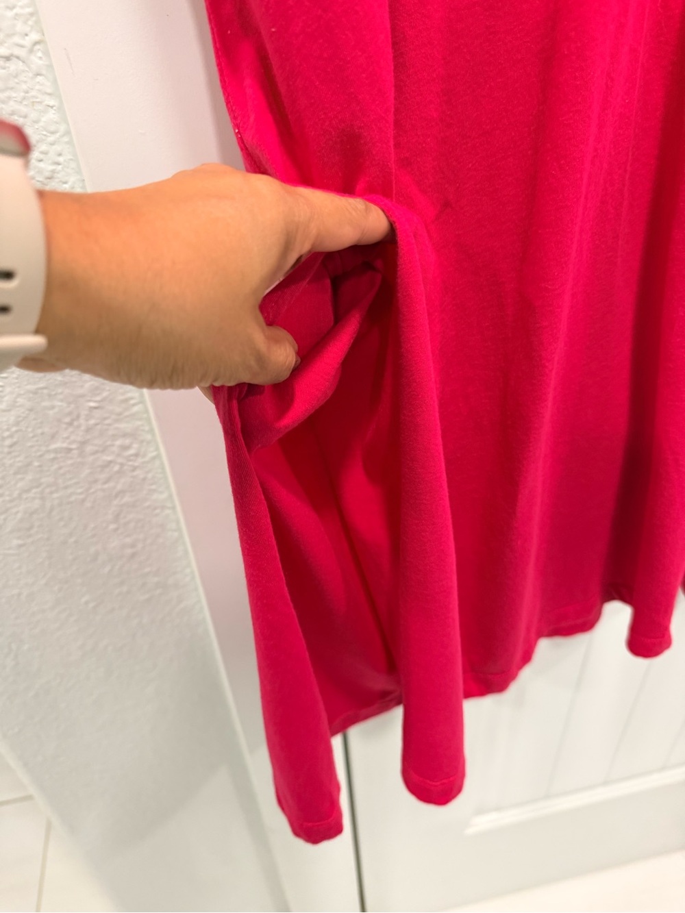 Johnny Was Fuchsia Embroidered SHERI RELAXED KNIT DRESS Maxi XL. - Picture 7 of 13